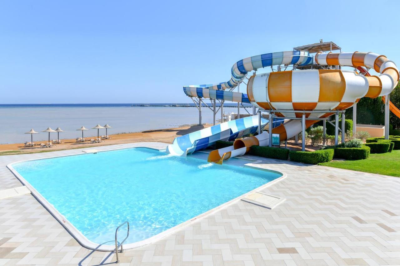 Jaz Aquamarine Hotel Hurghada Exterior foto Aqua Park