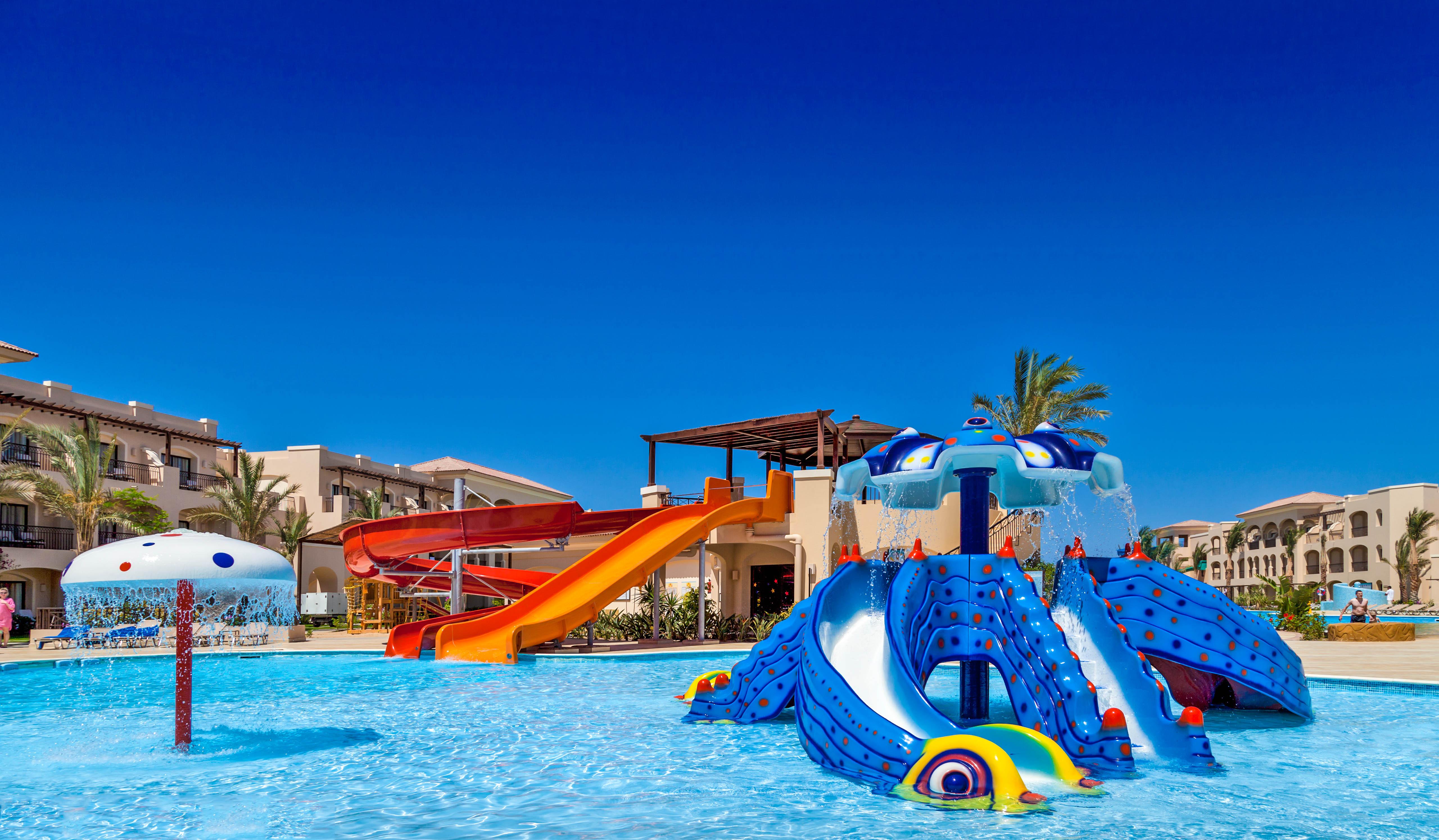 Jaz Aquamarine Hotel Hurghada Exterior foto Aqua Park