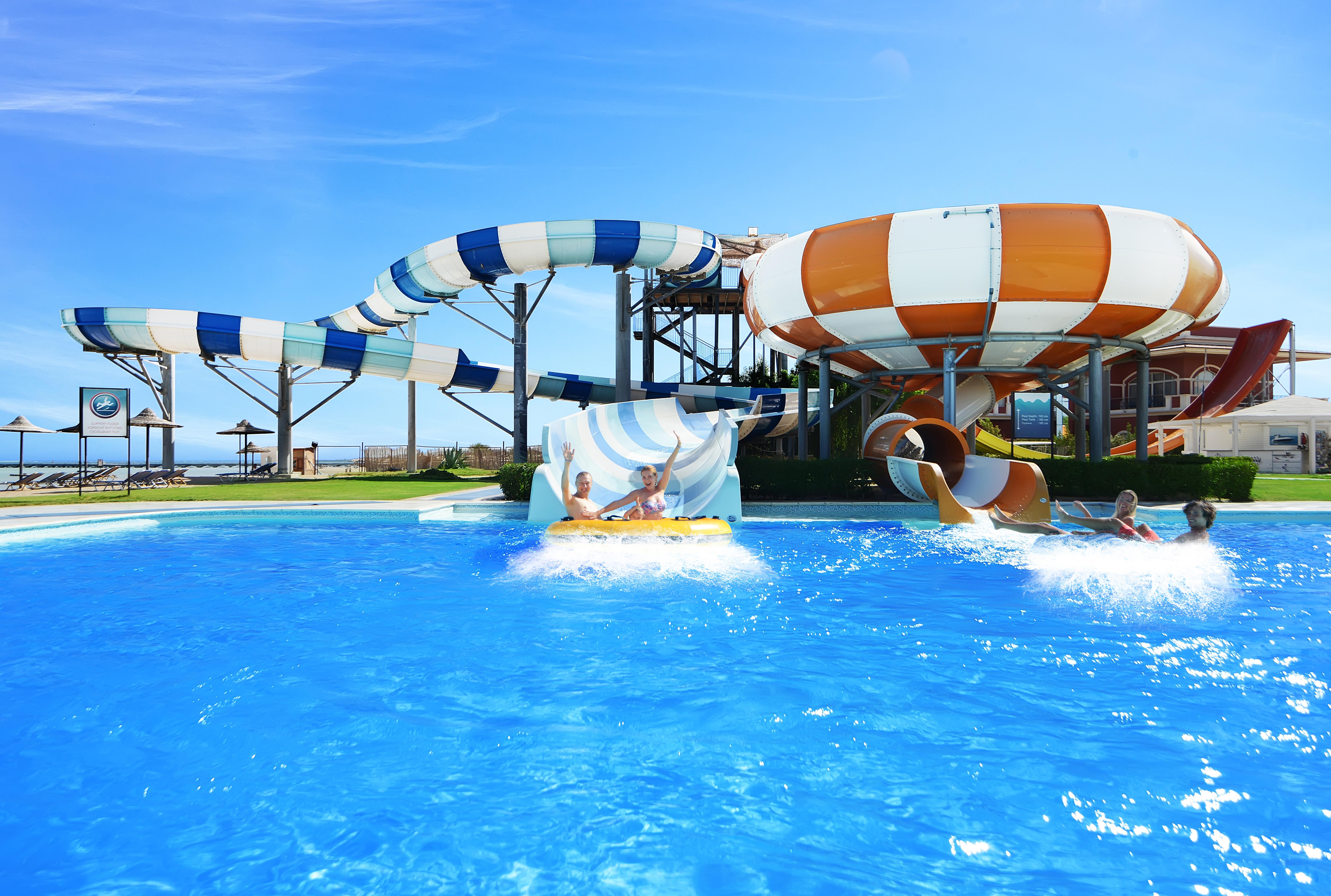 Jaz Aquamarine Hotel Hurghada Exterior foto Aqua Park