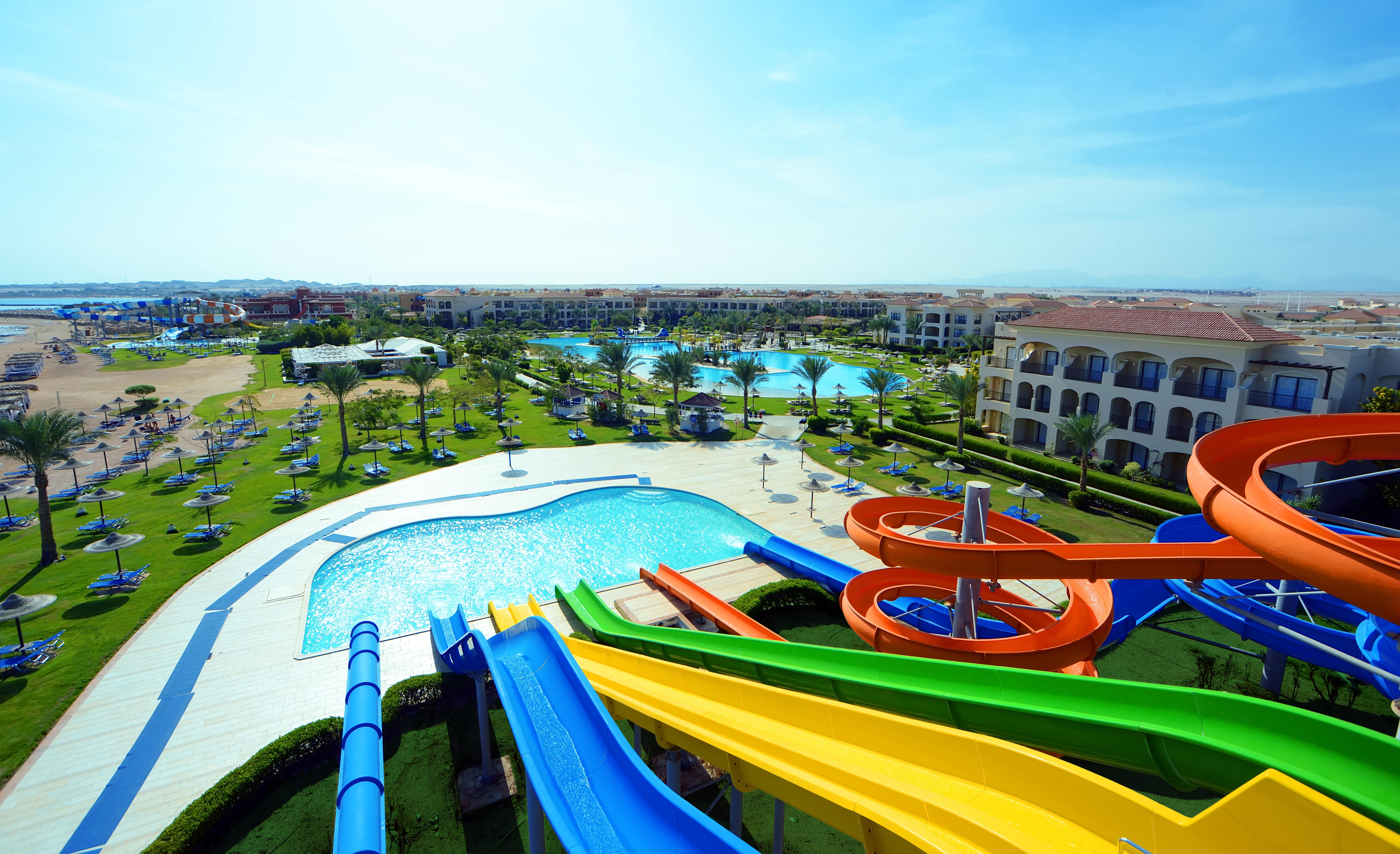 Jaz Aquamarine Hotel Hurghada Exterior foto Aqua Park