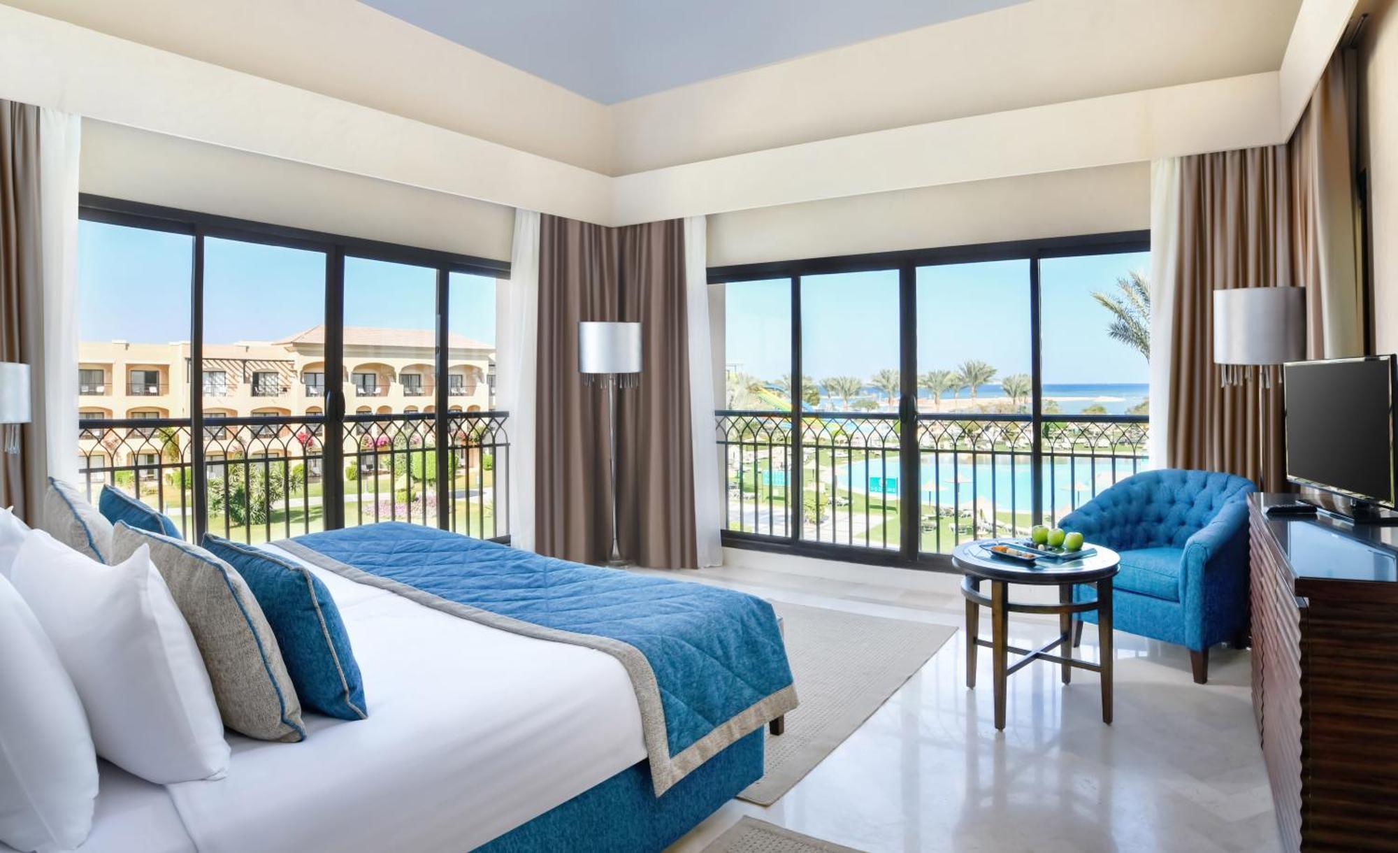 Jaz Aquamarine Hotel Hurghada Exterior foto Deluxe room